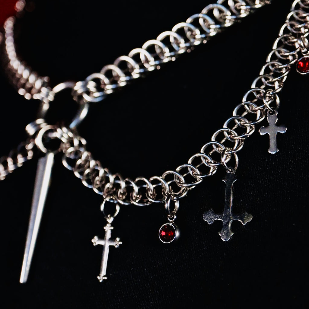 Nosferatu Chainmaille Necklace