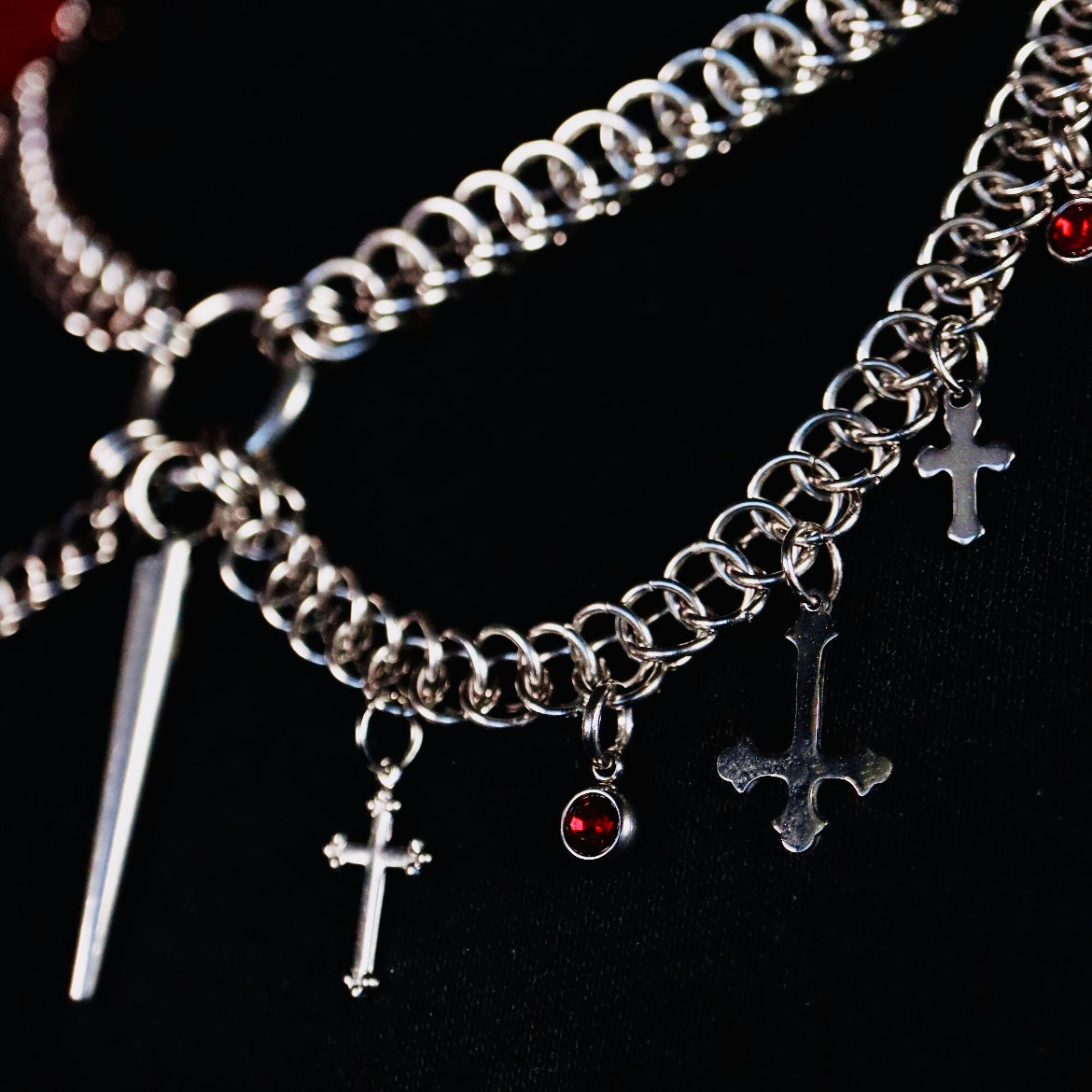 Nosferatu Chainmaille Necklace