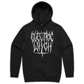 Black Metal Pullover Hood