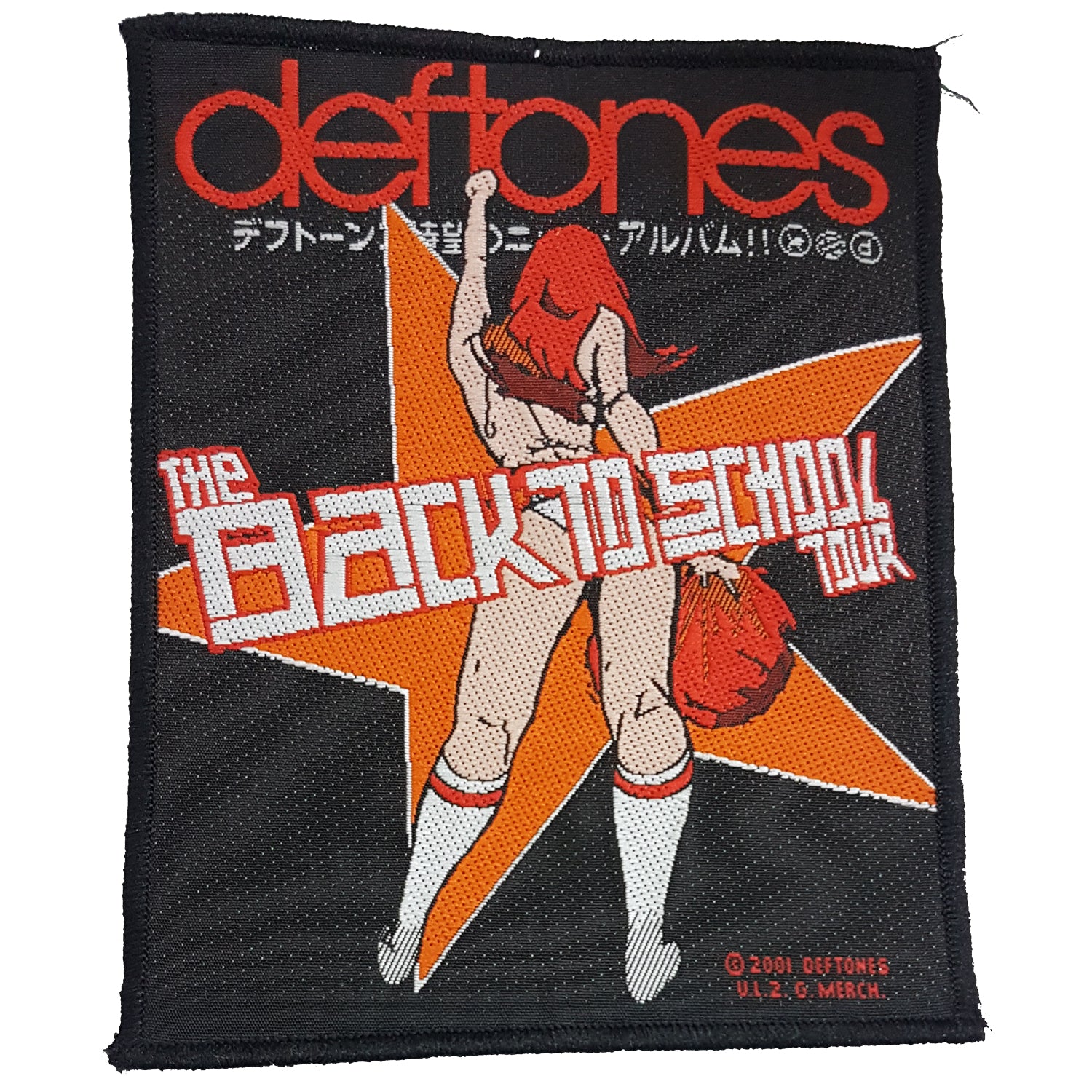 DEFTONES Back To School Tour Patch