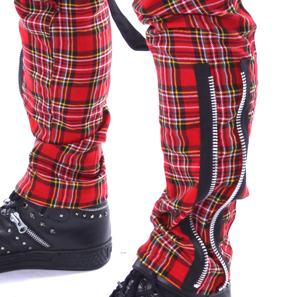 Vincent Tartan Bondage Pants