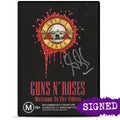 GUNS N' ROSES Welcome To The Videos (Signed) DVD 1998