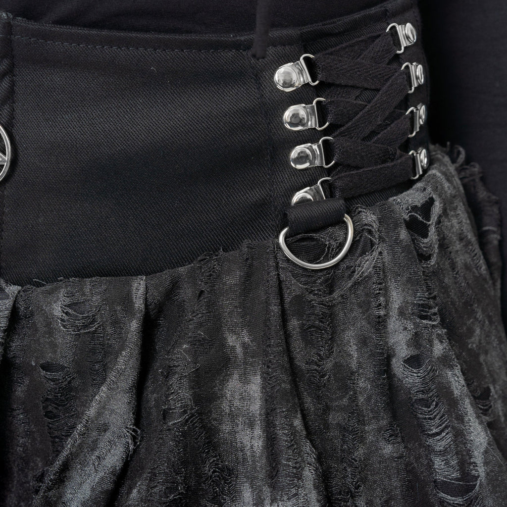 Nicandra Grey Ghost Skirt