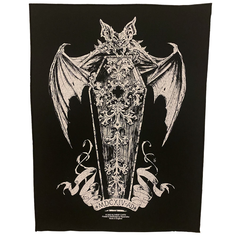 Tomb Bathory Alchemy Carta Back Patch