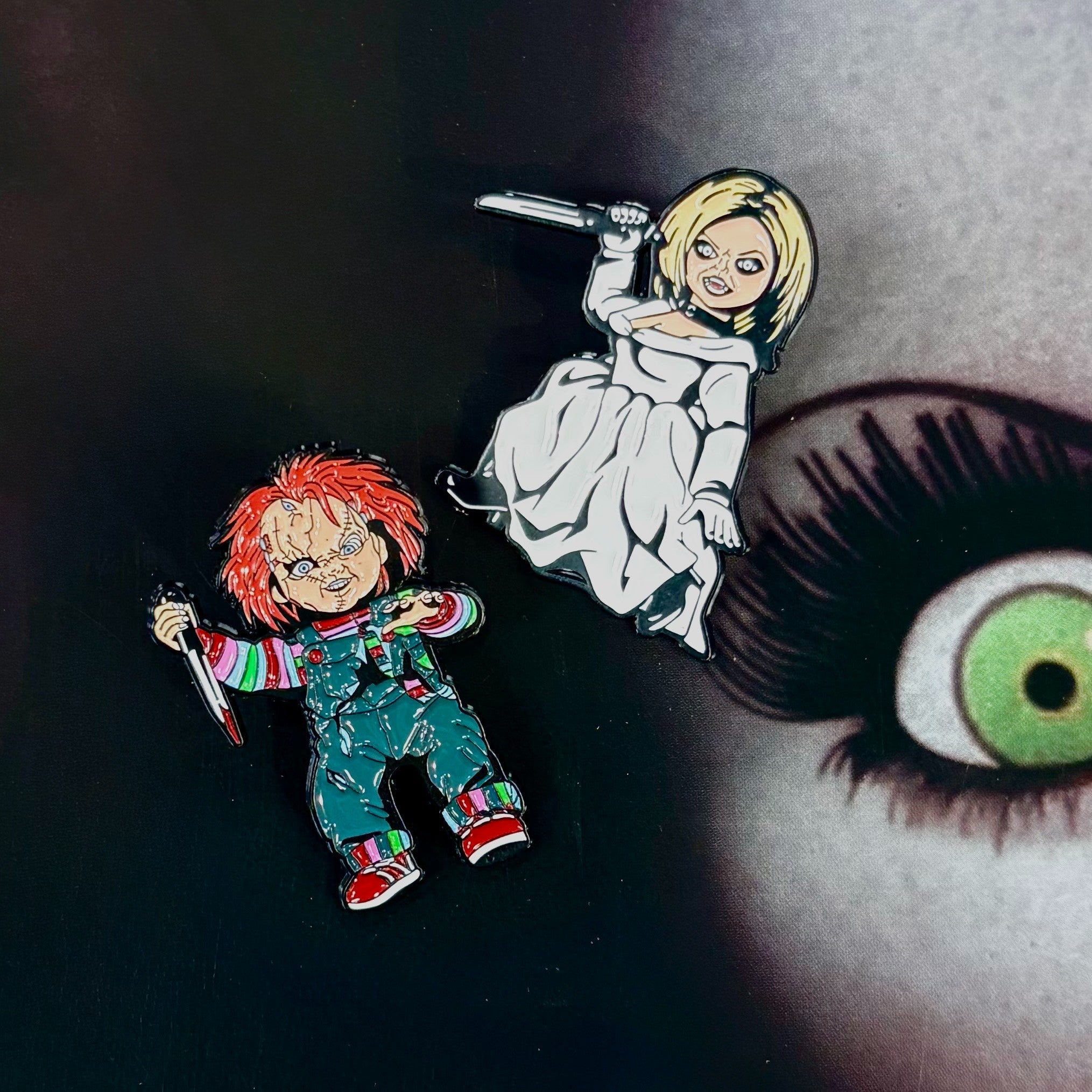 Tiffany, Child's Play (Comin' to Get Cha') Enamel Pin
