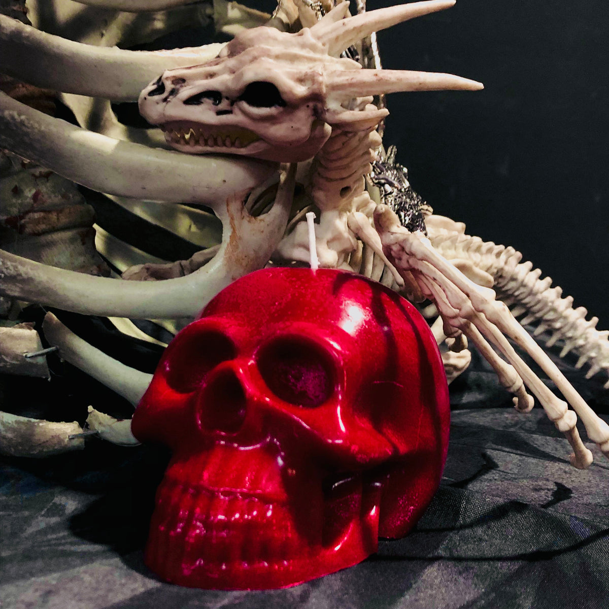 Skull Soy Wax Candle