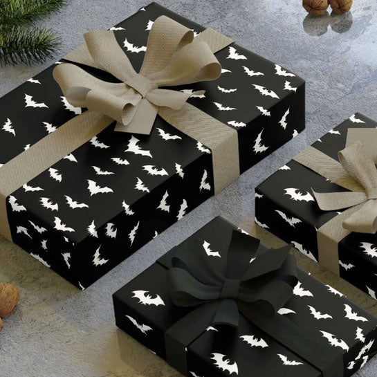Spooky Bats Wrapping Paper