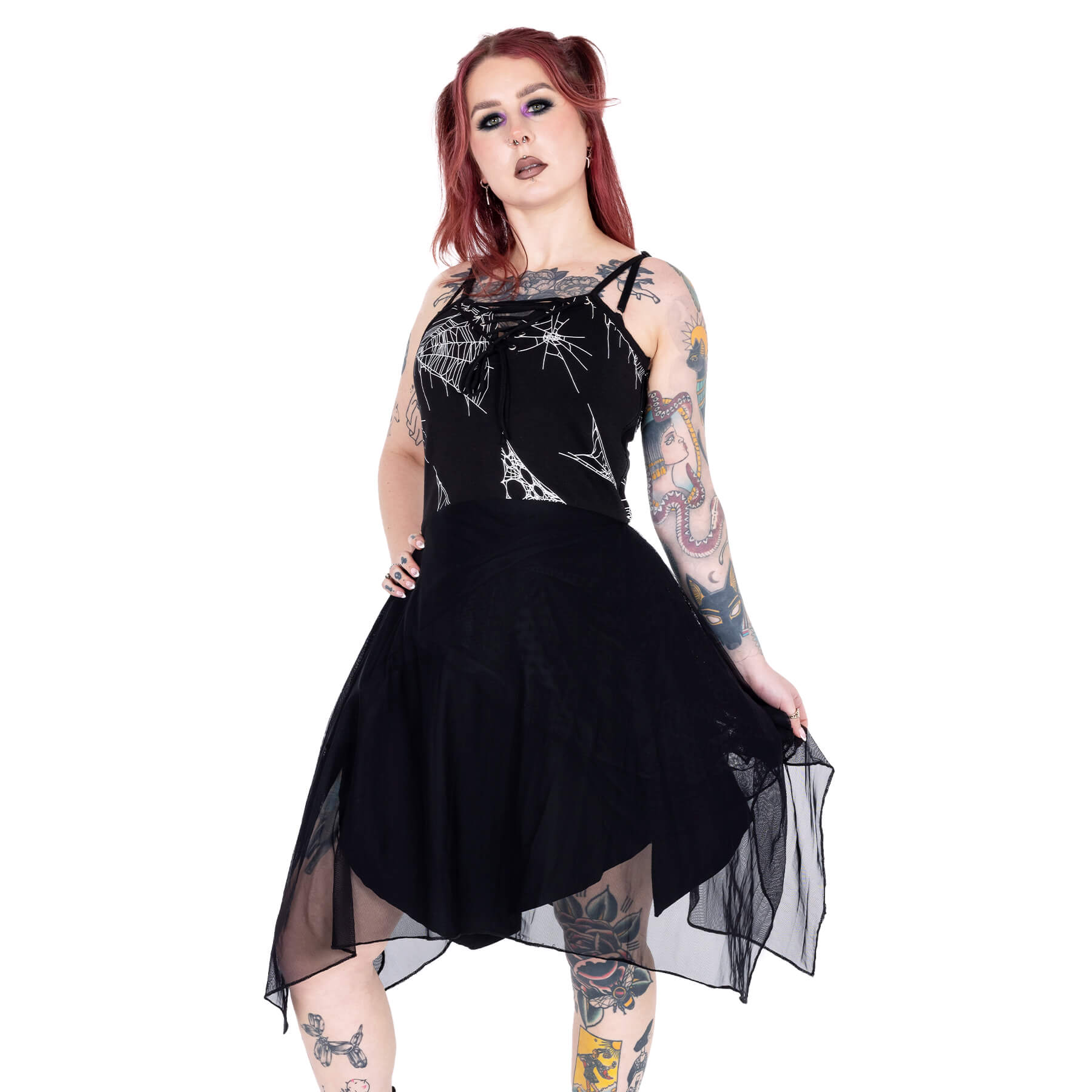 Arhana Spider Web Dress