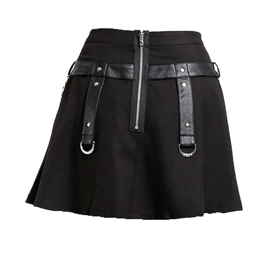 Harnessed Blackest Skirt
