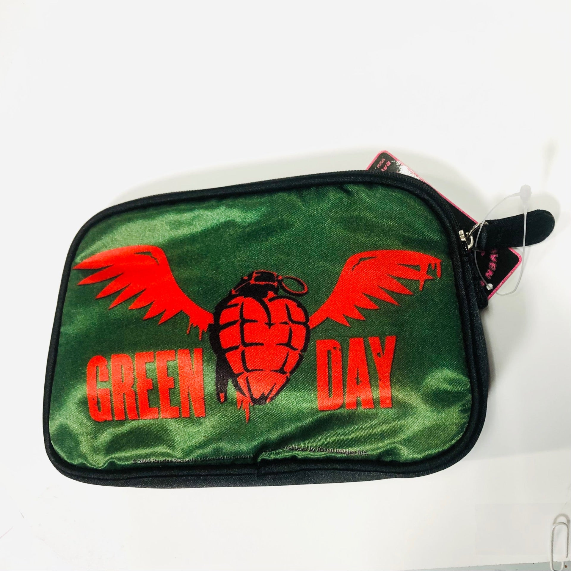 GREEN DAY Zipped Cosmetic Bag
