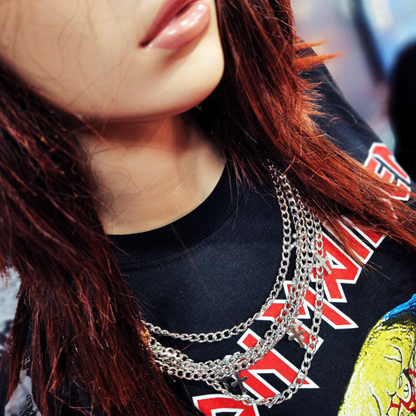 Stay Wicked Cross Accessory Chain Pack
