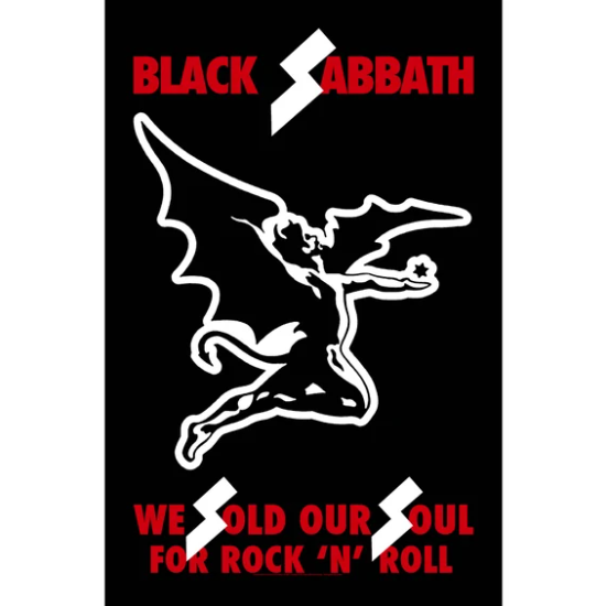 BLACK SABBATH We Sold Our Soul... Wall Flag