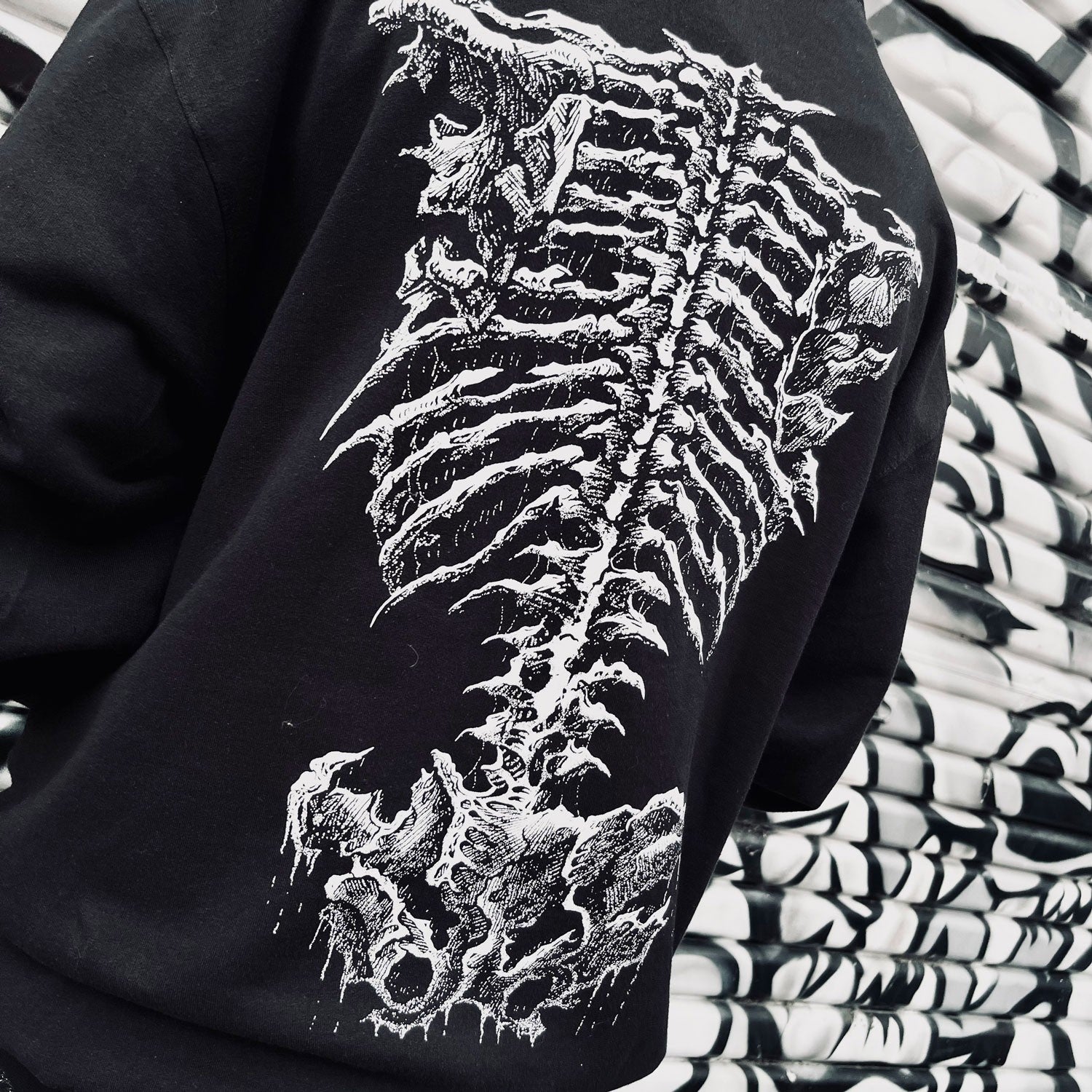 Dead Inside Skeleton Hoodie