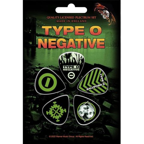 TYPE O NEGATIVE Guitar Plectrum Pack