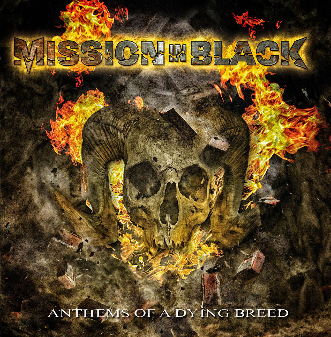 MISSION IN BLACK Anthems Of A Dying Breed CD (2018)