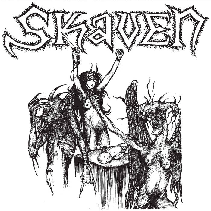 SKAVEN: Flowers Of Flesh And Blood Vinyl MLP (Silver)