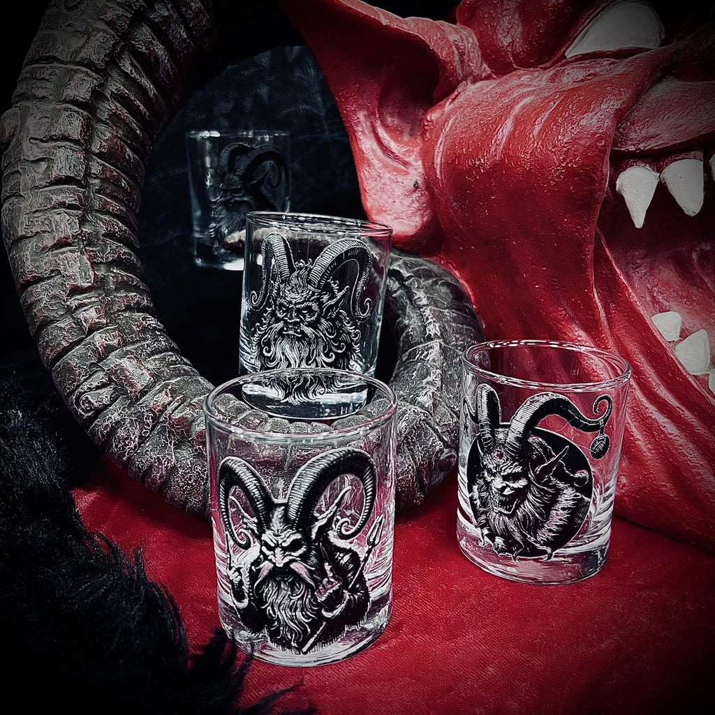 Krampus Seeks Shot Glass