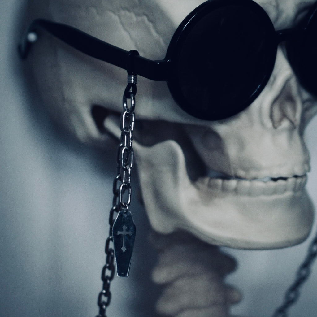 Grave Intentions Coffin Glasses Chain