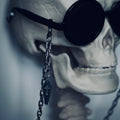 Grave Intentions Coffin Glasses Chain