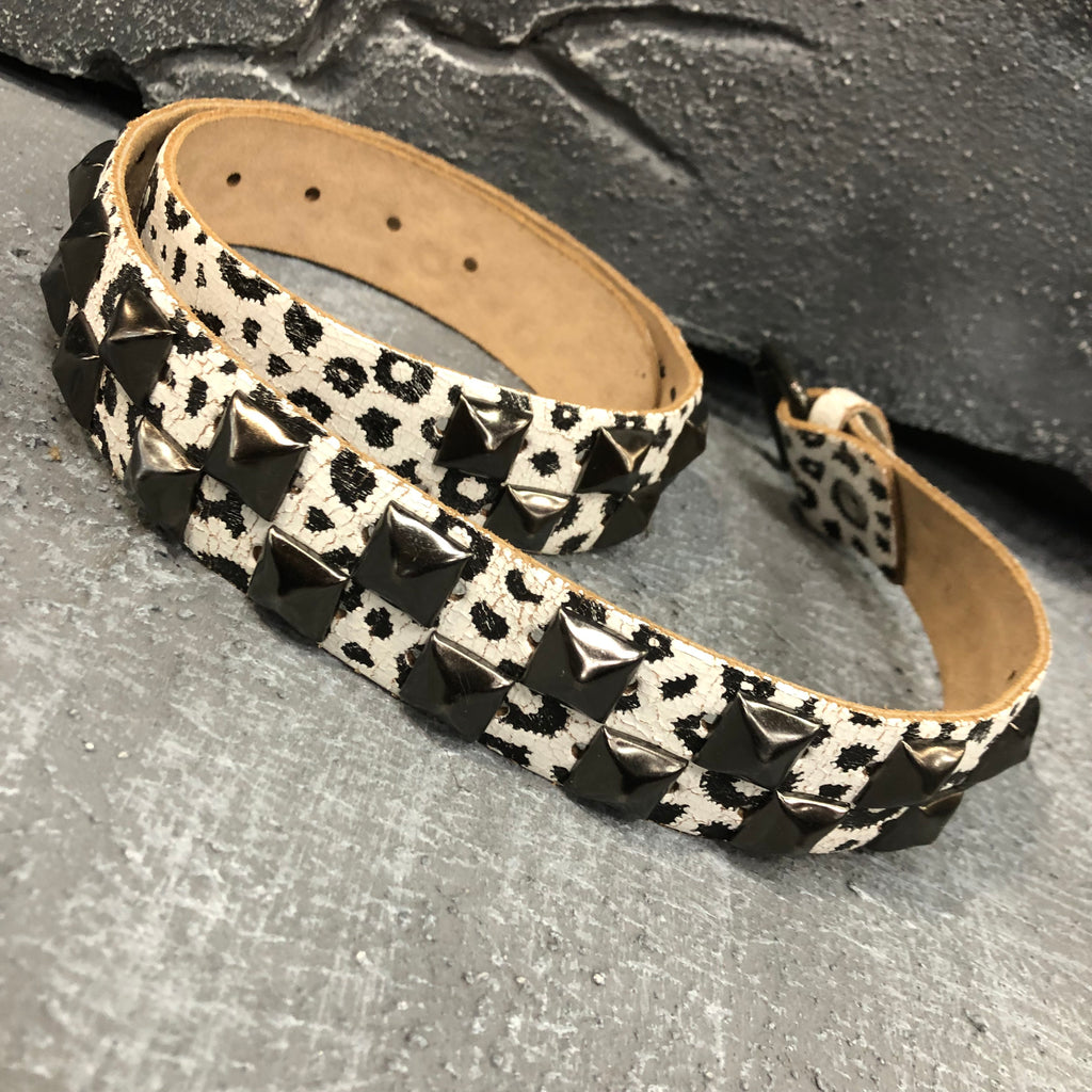 Cowpunk Studded Leather Belt