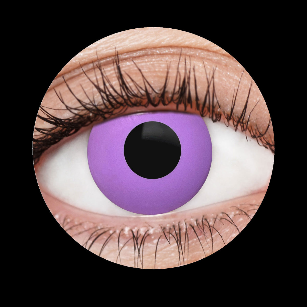 Purple Manson Contact Lenses