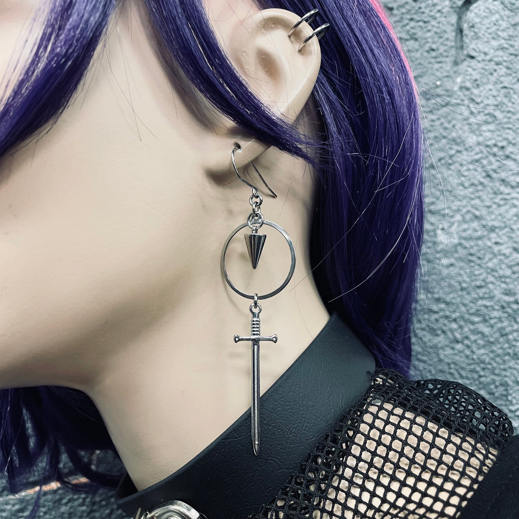 Slay Eternal Sword Earrings