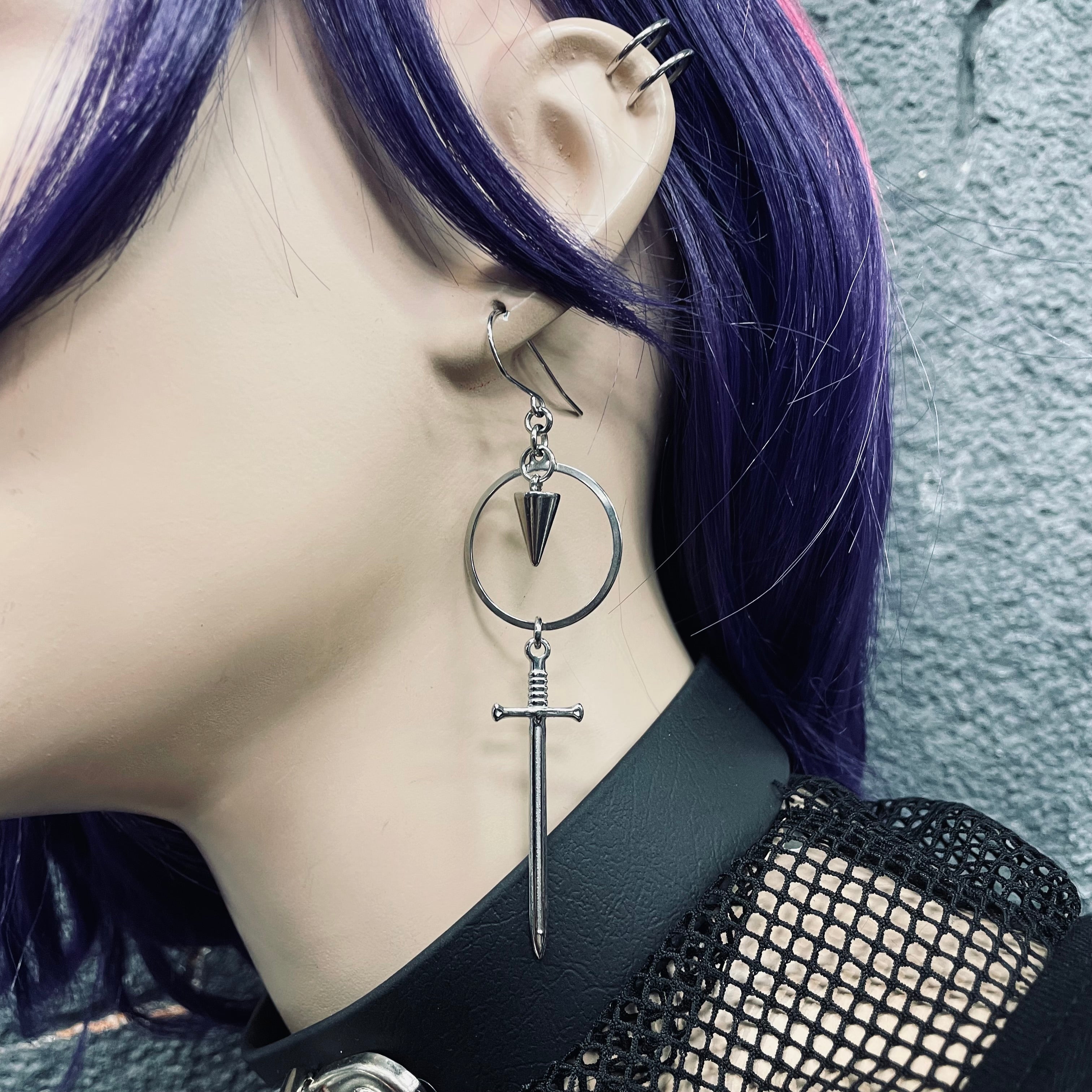 Slay Eternal Sword Earrings