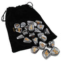 Elder Futhark Stone Runes Golden Quartz