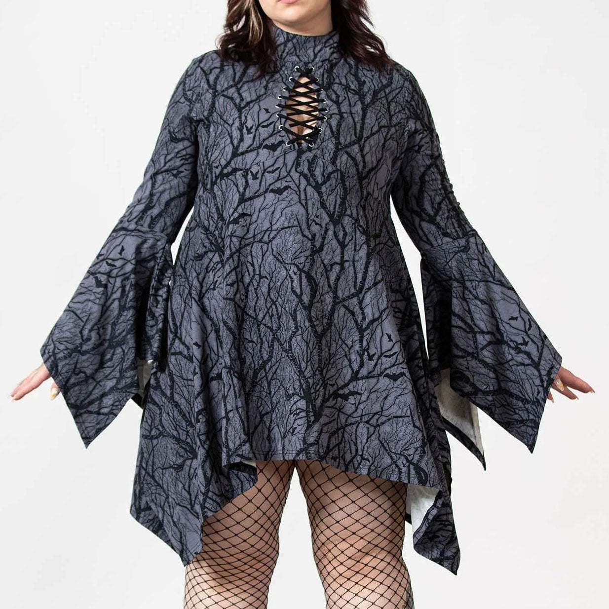 Divine Touch Keyhole Haunted Forest Dress