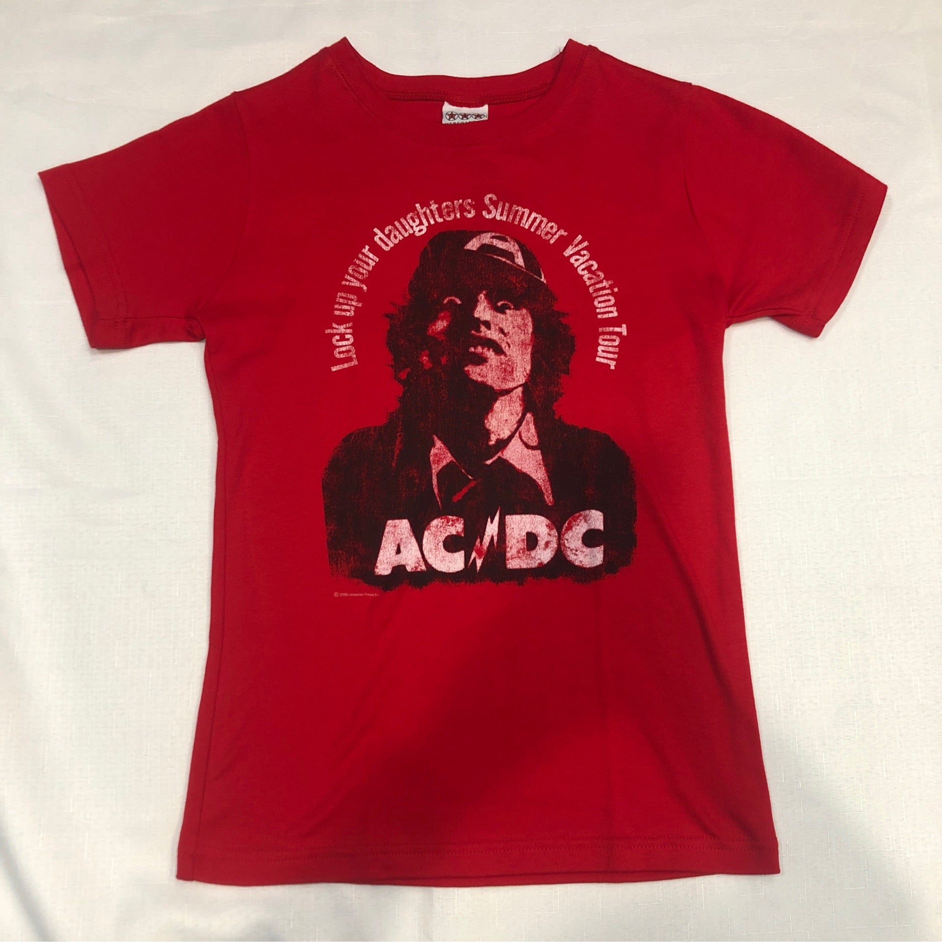 AC/DC Lock Up Fitted Tee