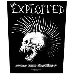 EXPLOITED THE, Beat The Bastards Back Patch