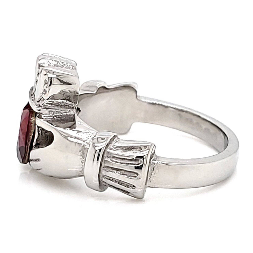 Claddagh Amethyst Ring