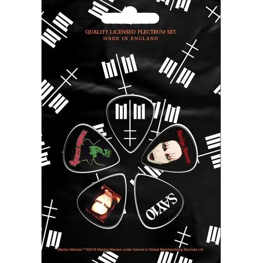 MARILYN MANSON Guitar Plectrum Pack