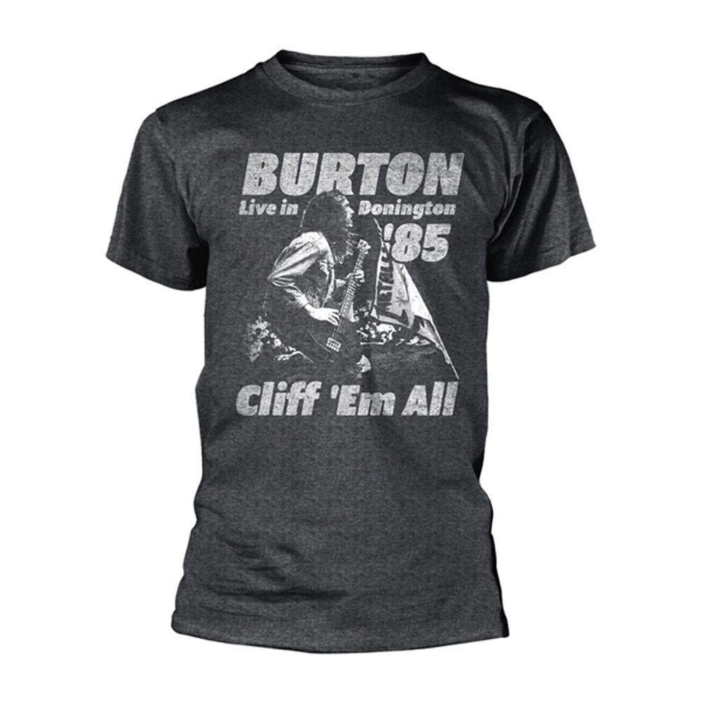 Cliff Burton METALLICA Grey Tee