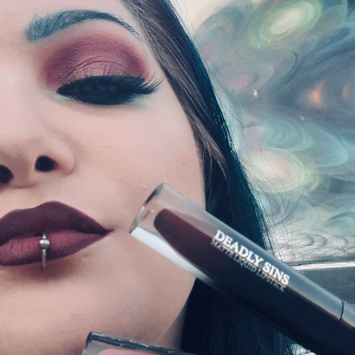 Bloodline Matte Dark Red Liquid Lipstick
