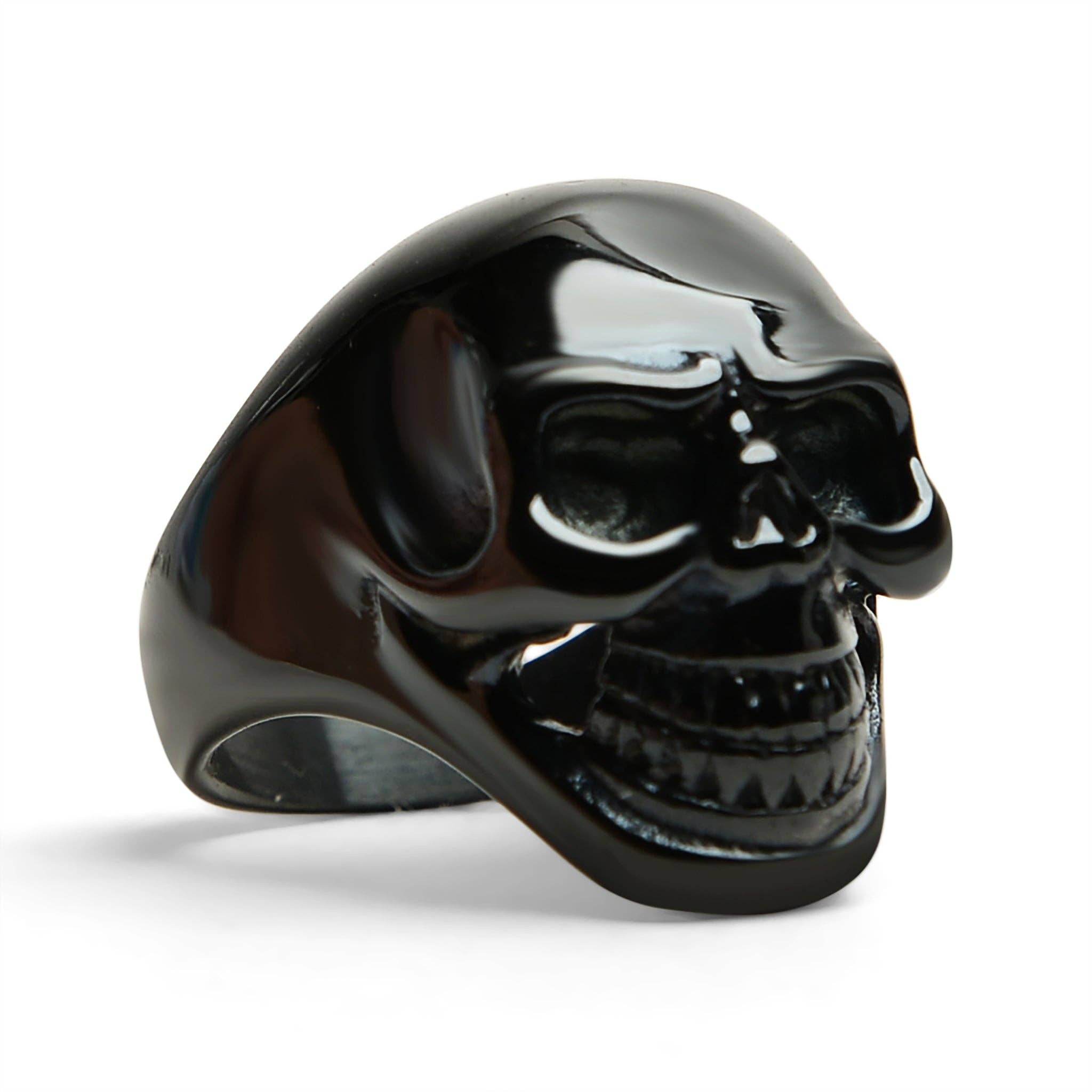 Mortality Grins Skull Ring