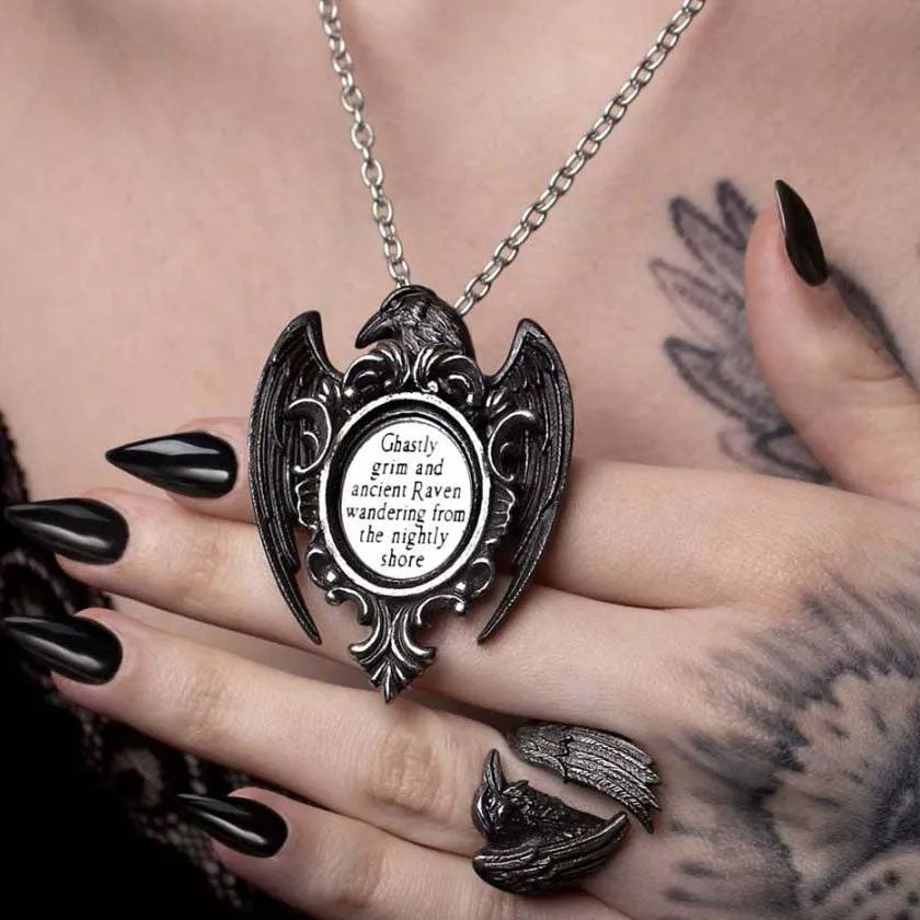 Quoth the Raven Necklace