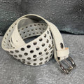 Rivet Raider Ghost Leather Belt (Medium)