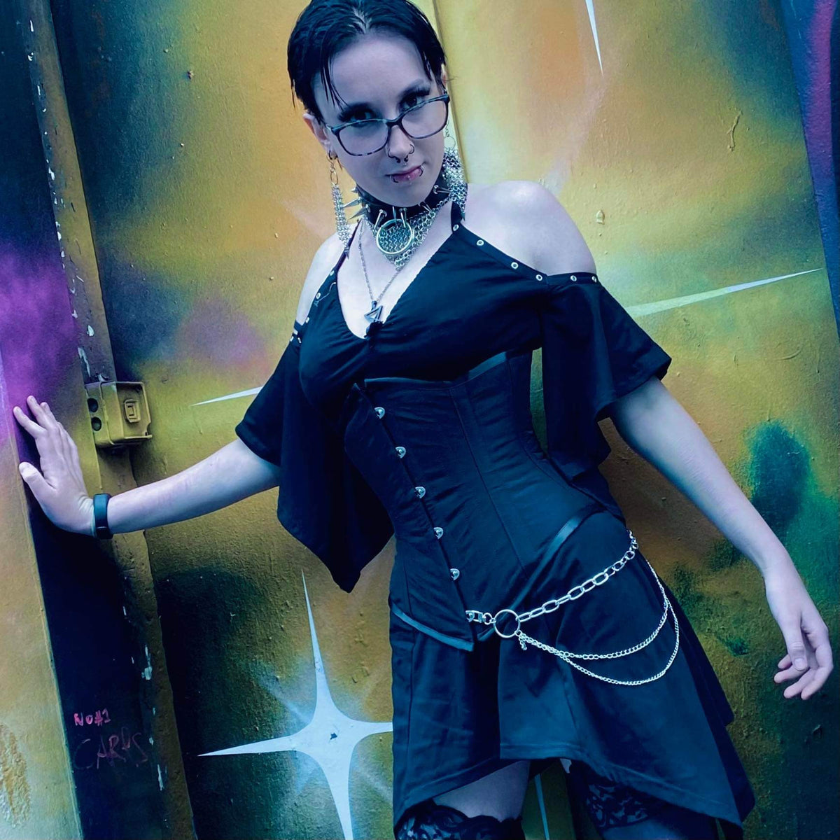 Killer Kaos Vic Underbust Corset (VIC)