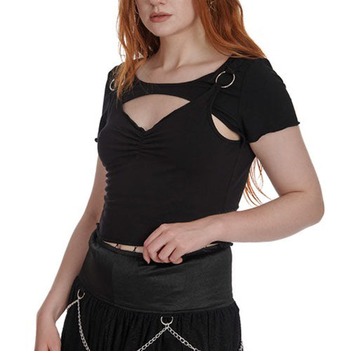 Lunar Serenade Cut Out Top