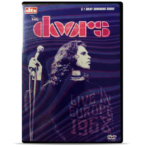 DOORS, (The) Live In Europe 1968 DVD (1989)