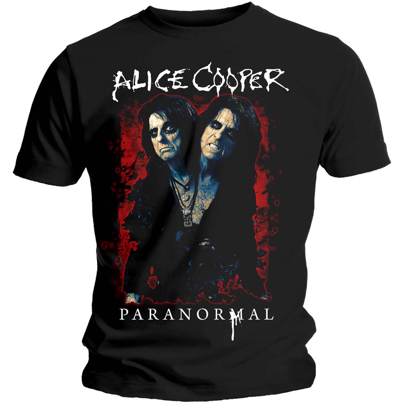 ALICE COOPER Paranormal Splatter Tee