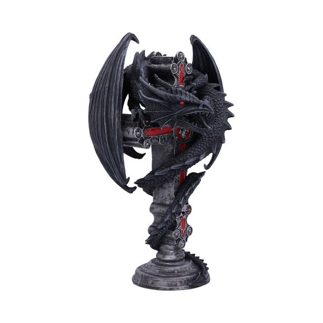 Gothic Guardian Dragon Candle Holder
