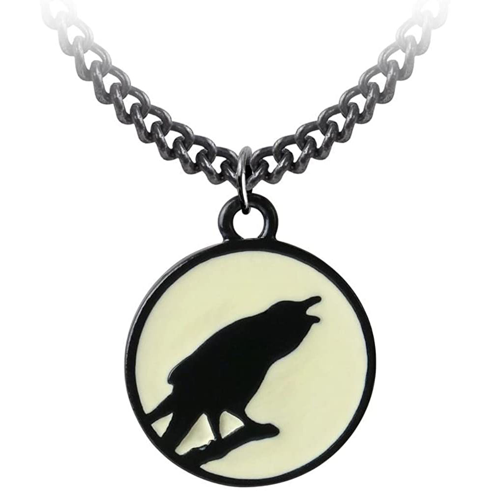 Caw At The Moon - Pendant