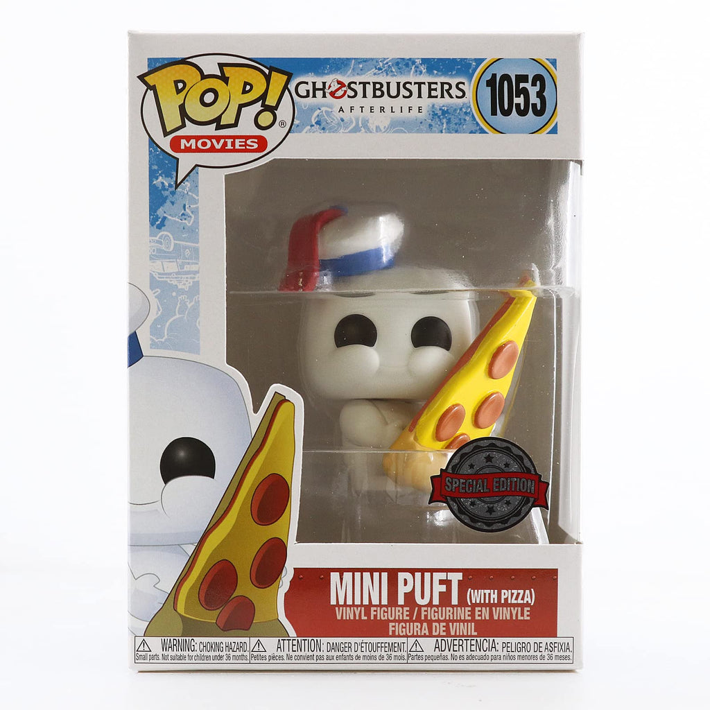 Mini Puft (With Pizza) Ghostbusters Afterlife Pop!