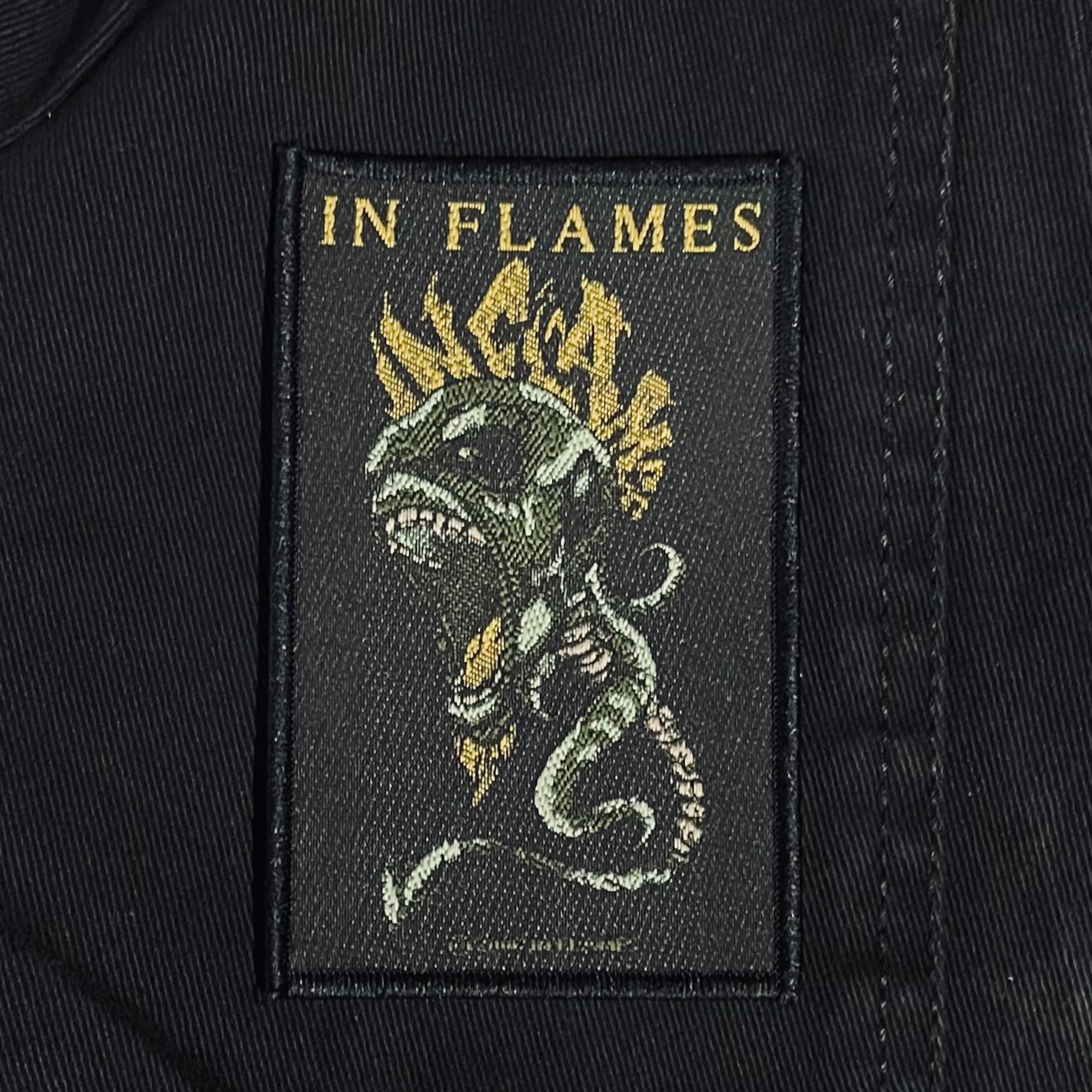 IN FLAMES Spine Patch