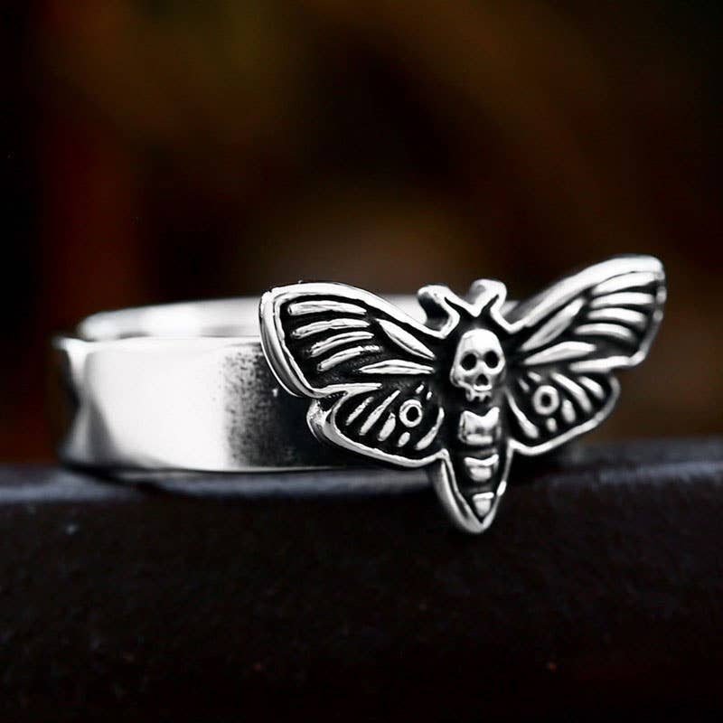Death Head Moth Ring