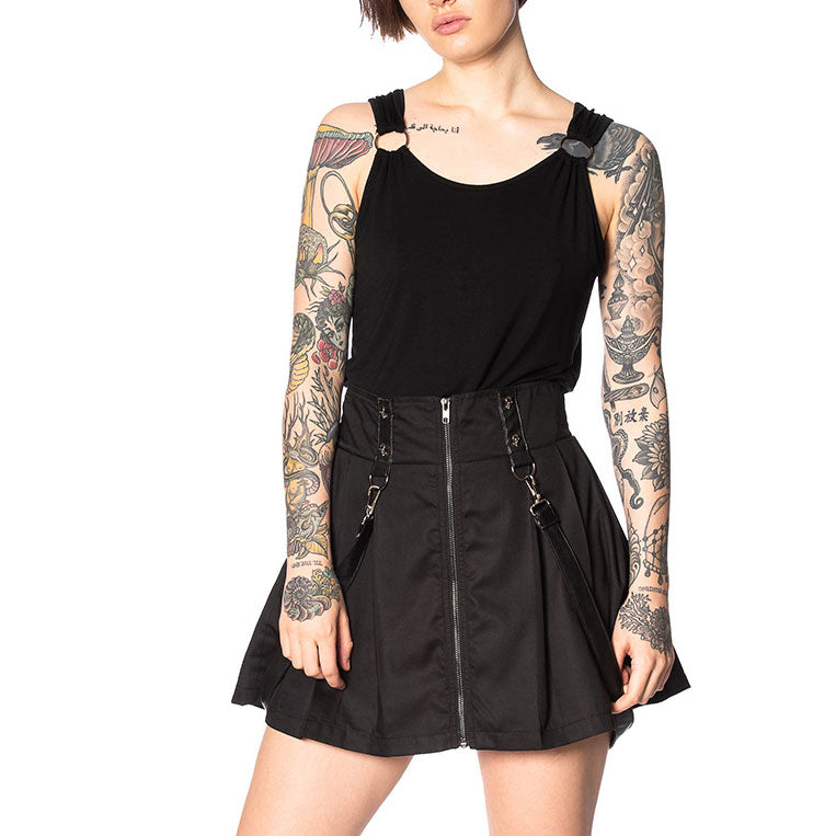 Bound and Strapped Skirt