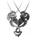 Draconic Tryst Pendant Friendship Necklace