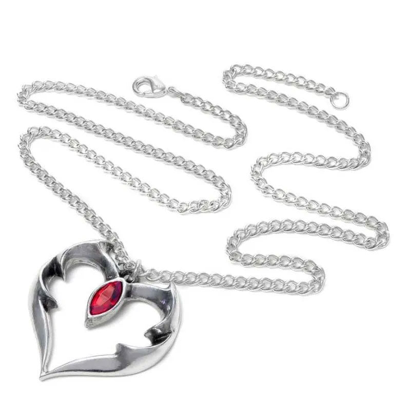 Vampire's Kiss Batheart Necklace
